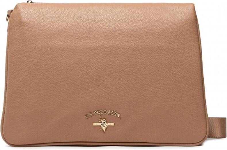 U.s. Polo Assn. Stijlvolle Crossbody Tas Beige Dames - Foto 5
