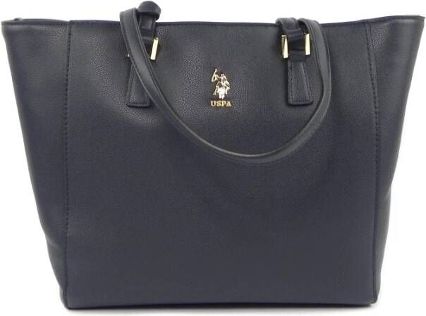 U.s. Polo Assn. Stijlvolle Schoudertas Collectie Blue Dames