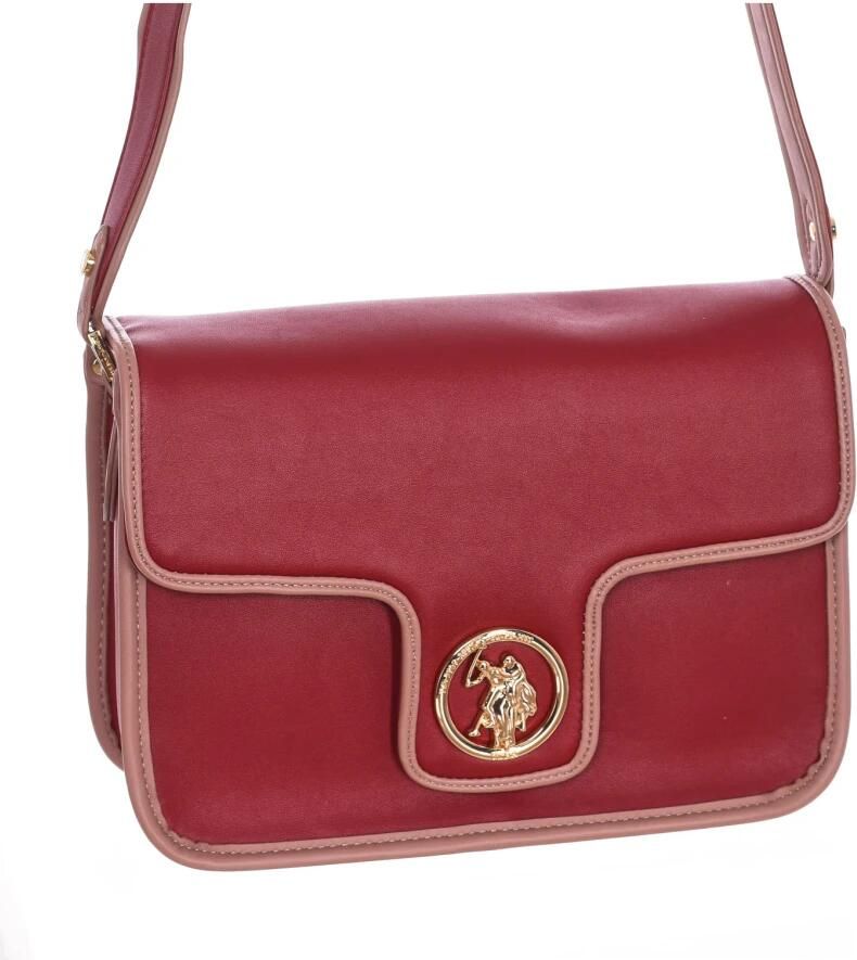 U.S Polo Assn. Handtas BIUS55625WVP-BURGUNDY - Foto 2