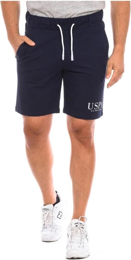 U.s. Polo Assn. Sportieve katoenen bermuda shorts Blue Heren - Foto 3