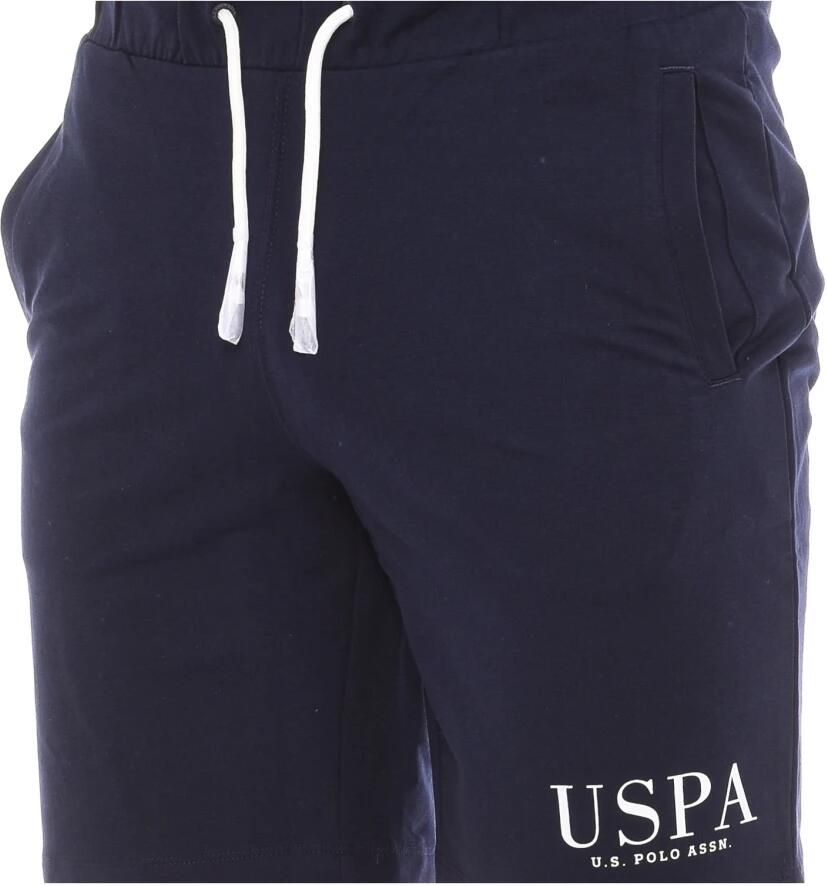 U.s. Polo Assn. Sportieve katoenen bermuda shorts Blue Heren