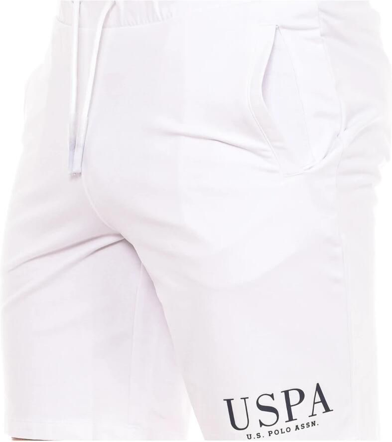 U.s. Polo Assn. Sportieve katoenen bermuda shorts White Heren