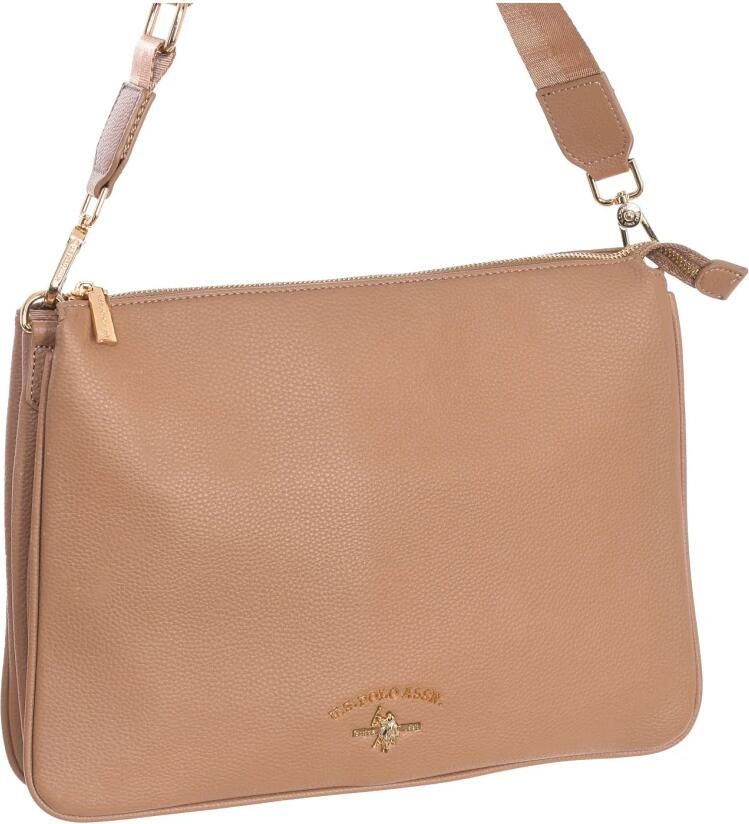 U.s. Polo Assn. Stijlvolle Crossbody Tas Beige Dames - Foto 2