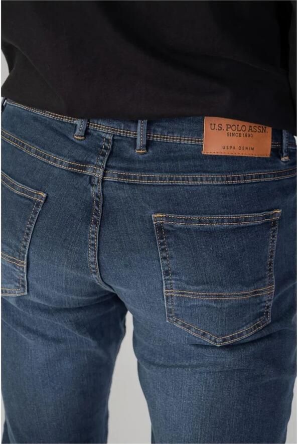 U.s. Polo Assn. Stretch Katoenmix Heren Jeans Blue Heren - Foto 3