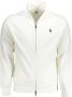 U.s. Polo Assn. Witte Katoenen Trui met Rits en Logo White Heren - Thumbnail 1
