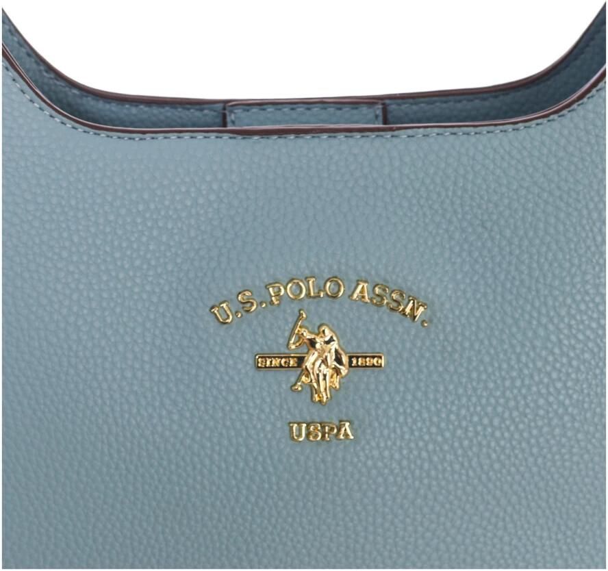 U.s. Polo Assn. Synthetische Baguette Schoudertas Blue Dames