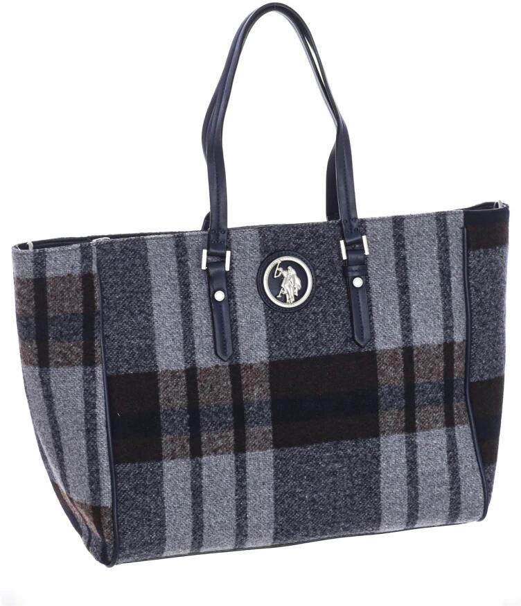 U.s. Polo Assn. Synthetische Shopper Tas met Ritssluiting Gray Dames - Foto 3