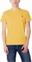 U.s. Polo Assn. Gele Effen Korte Mouw T-shirt Yellow Heren - Thumbnail 1