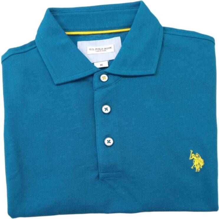 U.s. Polo Assn. T-shirts Blauw Heren