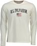 U.s. Polo Assn. Elegant wit katoenen longsleeve T-shirt White Heren - Thumbnail 1