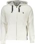 U.s. Polo Assn. Witte Katoenen Sweater met Capuchon en Borduursel White Heren - Thumbnail 1