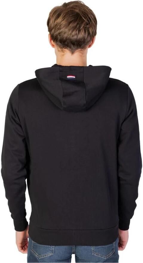U.s. Polo Assn. Zwarte Hoodie van Katoen Black Heren - Foto 3