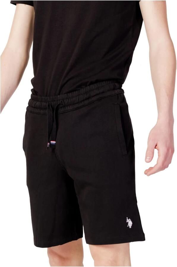 U.s. Polo Assn. Zwarte katoenen shorts voor heren Black Heren - Foto 4