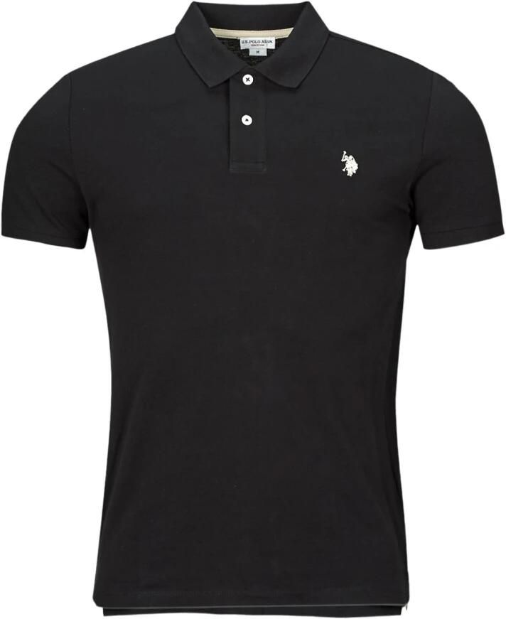 U.s. Polo Assn. Zwarte King Polo Shirt Black Heren - Foto 2