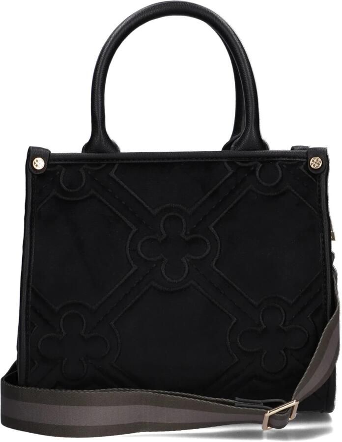 V73 Stijlvolle Zwarte Shopper Tas Black Dames