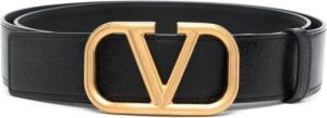 Valentino Garavani Valentino Belts Black Zwart Heren