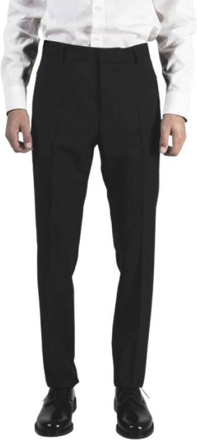Valentino Black trousers with pockets and zip fastening Colour: Noir Zwart Heren