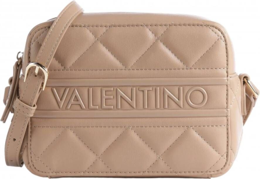 Valentino by Mario Valentino Beige Crossbody Tas met Verstelbare Band Beige Dames - Foto 2