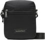 Valentino by Mario Valentino Zwarte Crossbody Tas met Verstelbare Band Black Heren - Thumbnail 1