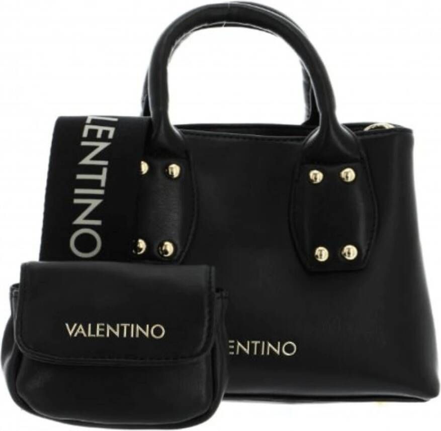 Valentino by Mario Valentino Nieuwe Valentino Dames Kleine Zwarte Handtas Black Dames