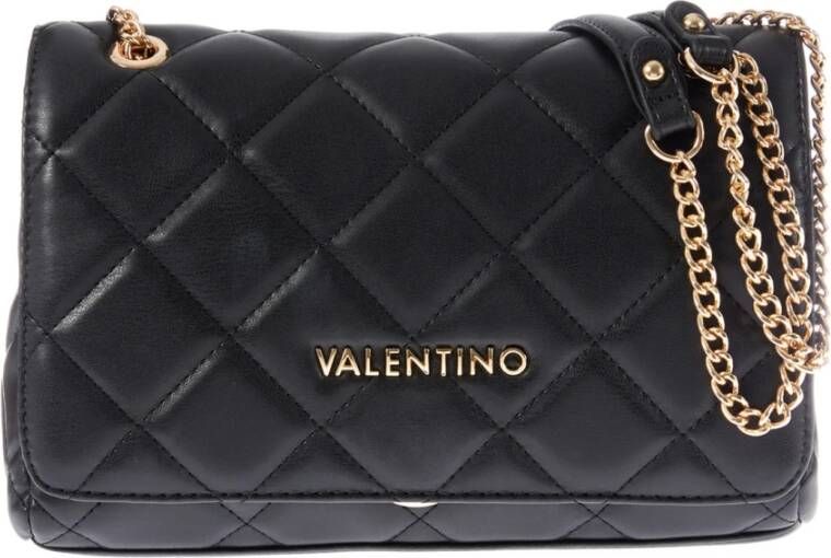 Valentino by Mario Valentino Zwarte Ocarina Satchel Schoudertas Black Dames - Foto 5