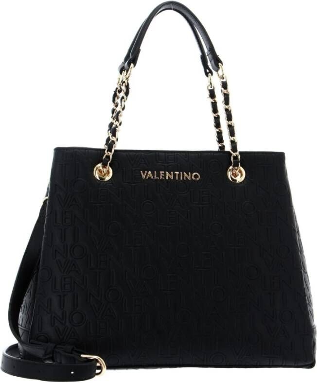 Valentino by Mario Valentino Nieuwe Valentino Dames Zwarte Handtas Black Dames