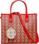 Valentino by Mario Valentino Handtas voor Lente Zomer met Afneembare Schouderband Red - Thumbnail 2
