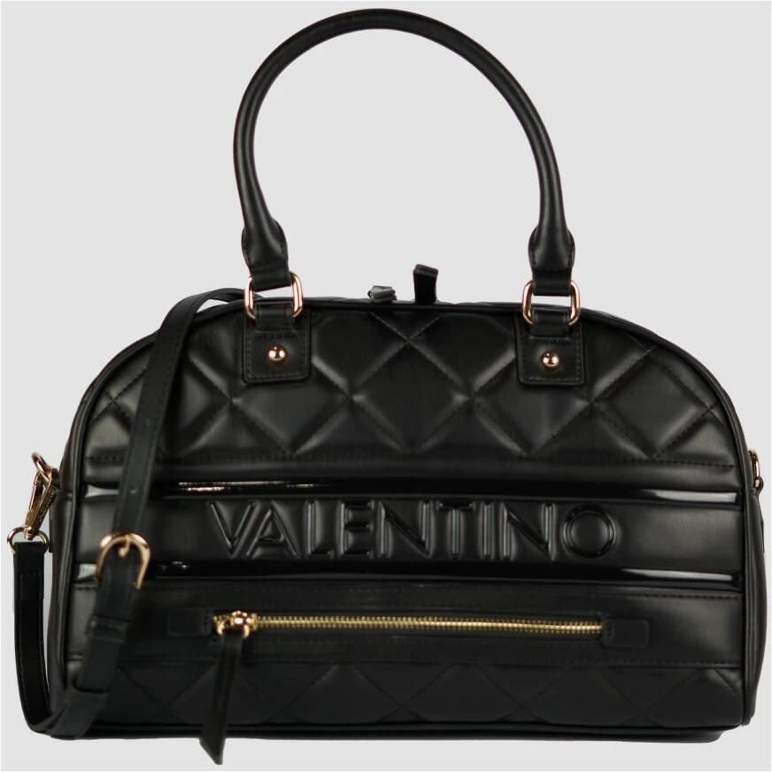 Valentino by Mario Valentino Zwarte polyethyleen handtas met verstelbare band Black Dames