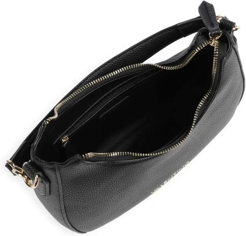 Valentino by Mario Valentino Zwarte Schoudertas met Verstelbare Band Black Dames - Foto 3