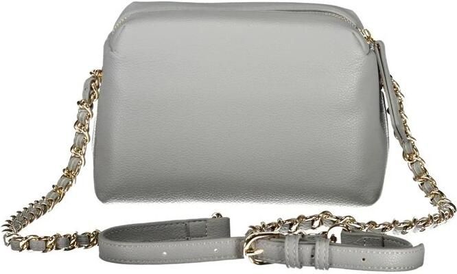 Valentino by Mario Valentino Grijze Schoudertas met Ketting en Rits Gray Dames - Foto 2