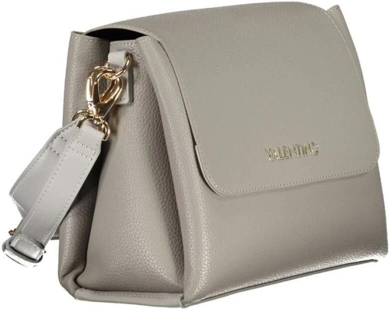 Valentino by Mario Valentino Grijze Schoudertas met Afneembare Handvat Gray Dames