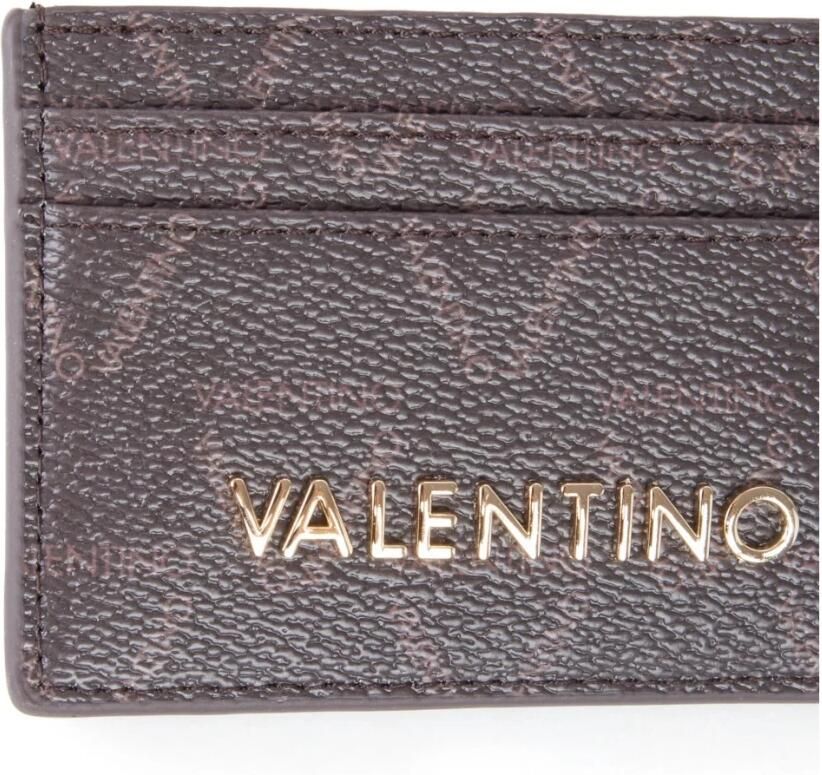 Valentino by Mario Valentino Kaarthouder Portemonnees voor Mannen en Vrouwen Brown Dames