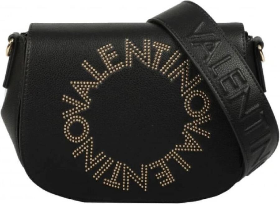 Valentino by Mario Valentino Zwarte polyethyleen handtas met afneembare schouderband Black Dames - Foto 6