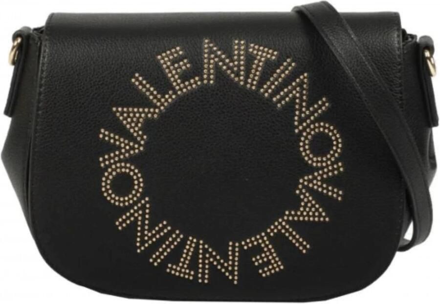 Valentino by Mario Valentino Zwarte polyethyleen handtas met afneembare schouderband Black Dames - Foto 3
