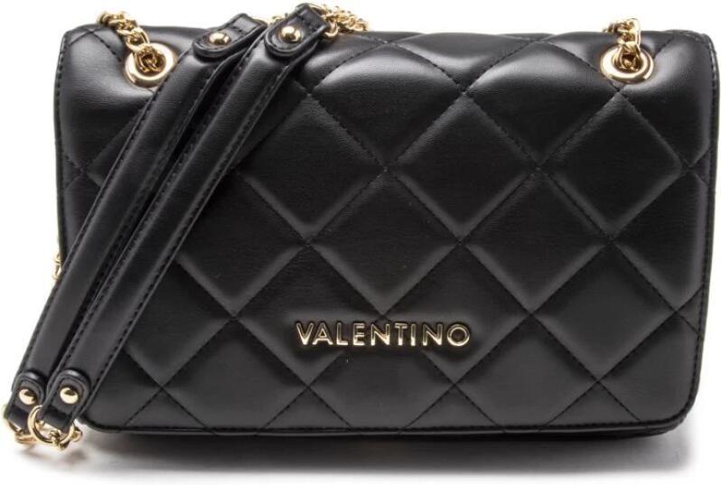 Valentino by Mario Valentino Zwarte Ocarina Satchel Schoudertas Black Dames - Foto 4