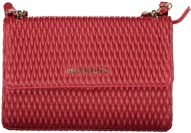 Valentino by Mario Valentino Rode Ketting Crossbody Tas met Rits Red Dames - Foto 3