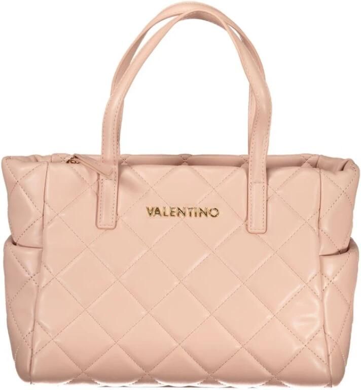 Valentino by Mario Valentino Roze Dames Tas met Handvatten en Verstelbare Riem Pink Dames - Foto 3