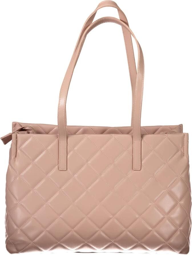 Valentino by Mario Valentino Roze Schoudertas met Laptoptas Pink Dames