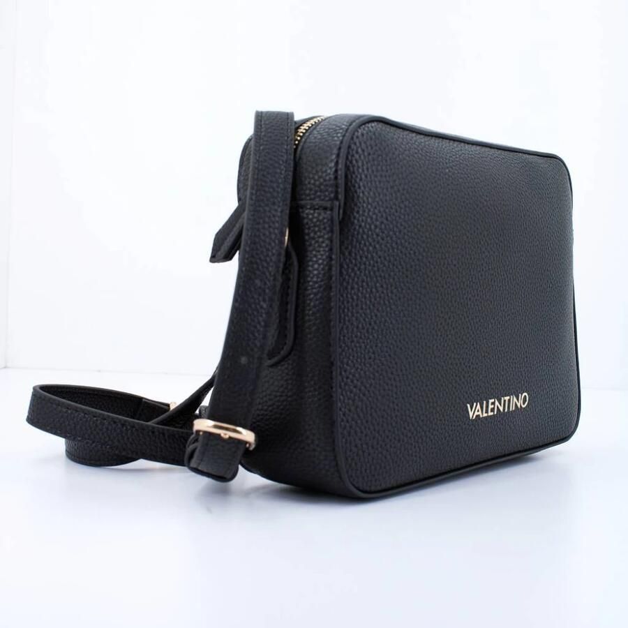 Valentino by Mario Valentino Zwarte Schoudertas met Verstelbare Band Black Dames - Foto 2