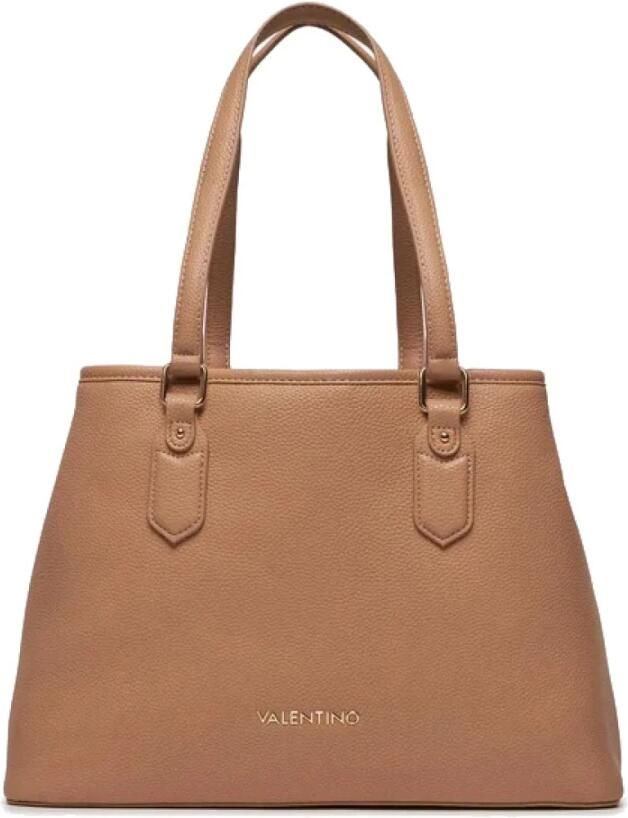 Valentino by Mario Valentino Stijlvolle Tote Bags om te Shoppen Beige Dames - Foto 4