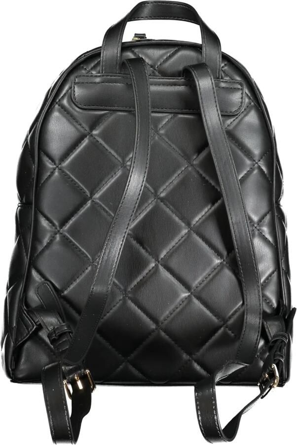 Valentino by Mario Valentino Zwarte Polyethyleen Rugzak met Verstelbare Banden Black Unisex - Foto 2