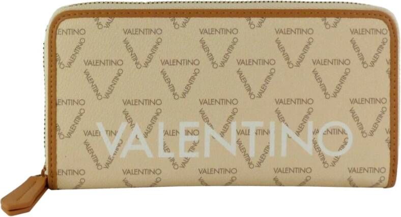 Valentino by Mario Valentino Wallets Cardholders Beige Dames