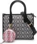 Valentino by Mario Valentino Dames Handtas met Afneembare Schouderband uit de Lente Zomer Collectie Black Dames - Thumbnail 2