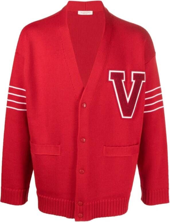 Valentino Sweaters van Garavani Red Heren