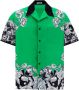 Valentino Bloemenprint overhemd Green Heren - Thumbnail 1