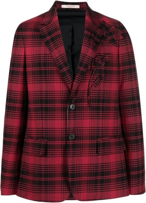 Valentino Blazers Rood Heren
