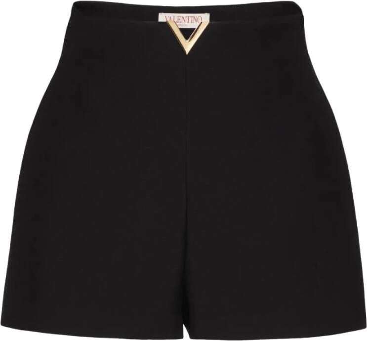 Valentino Garavani Casual Shorts Zwart Dames