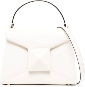 Valentino Garavani Totes 'One Stud' Mini Handbag in white