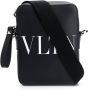 Valentino Garavani Heren Vltn Print Cross Body Tas Zwart Heren - Thumbnail 1