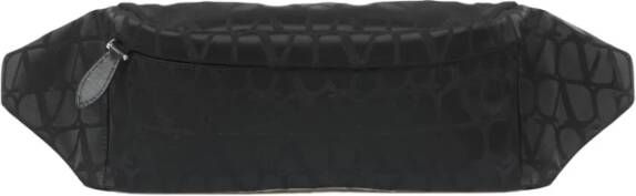 Valentino Garavani Iconographe Nylon Heuptas Zwart Heren